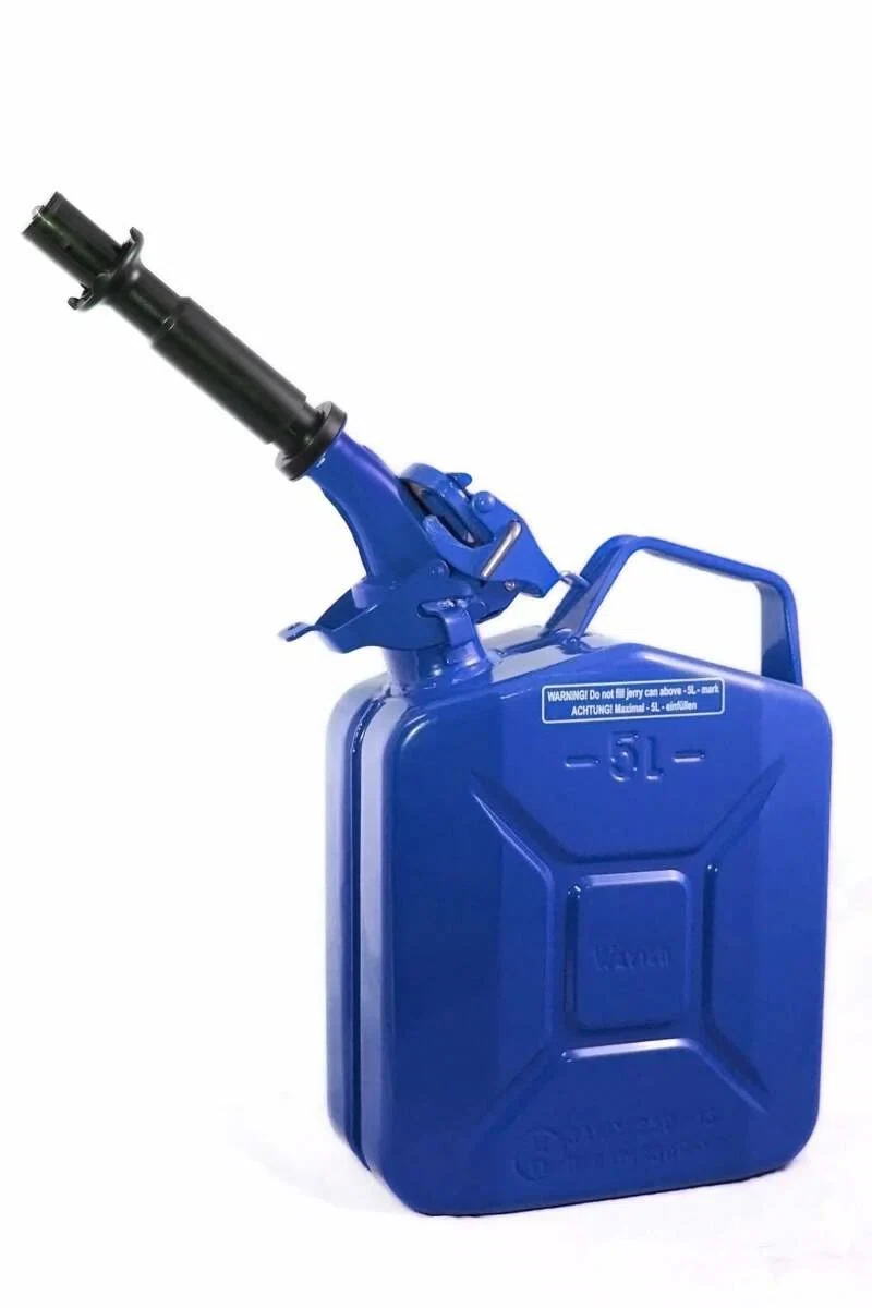 Wavian - Steel Jerry Can 5L (1.3 Gallon)-Blue 3028